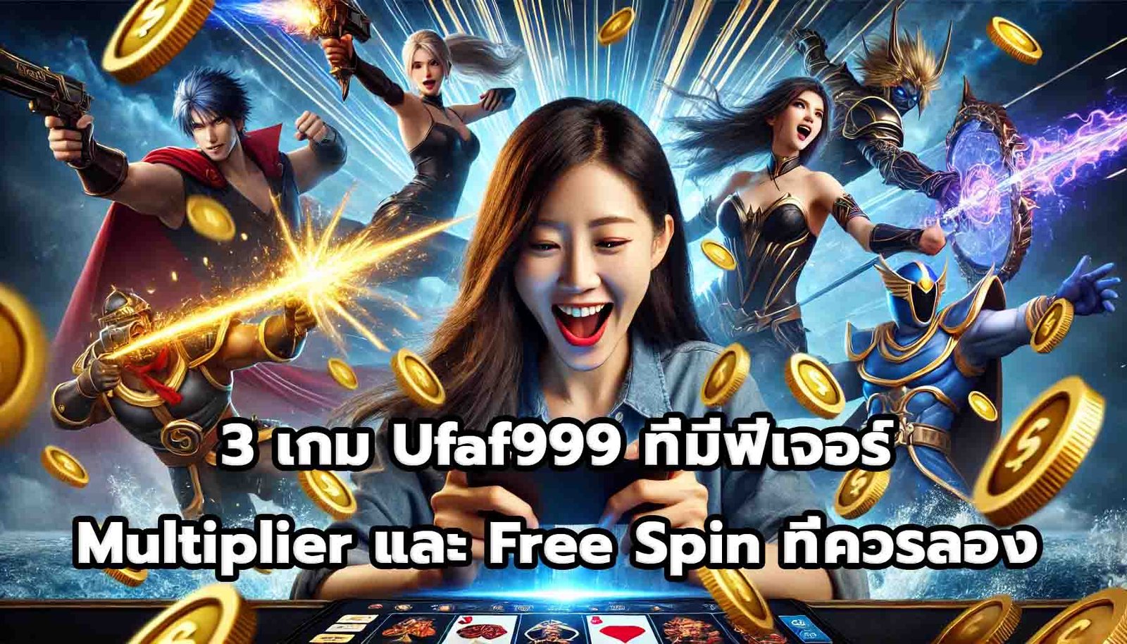 3 เกม Ufaf999 ที่มีฟีเจอร์ Multiplier และ Free Spin ที่ควรลอง-1