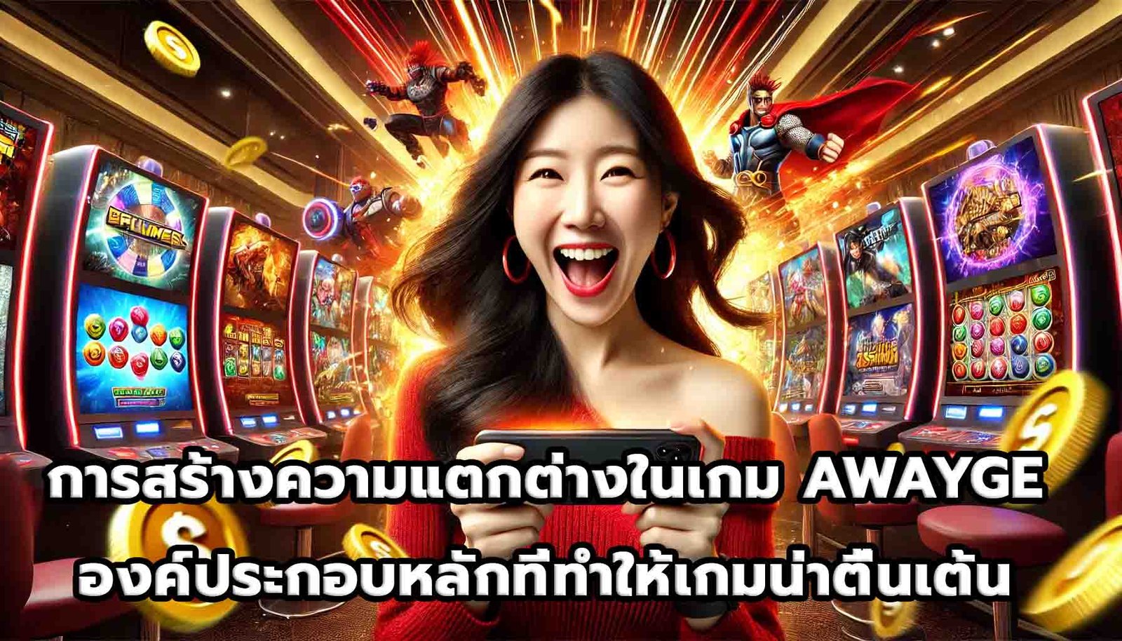 การสร้างความแตกต่างในเกม AWAYGEองค์ประกอบหลักที่ทำให้เกมน่าตื่นเต้น-11