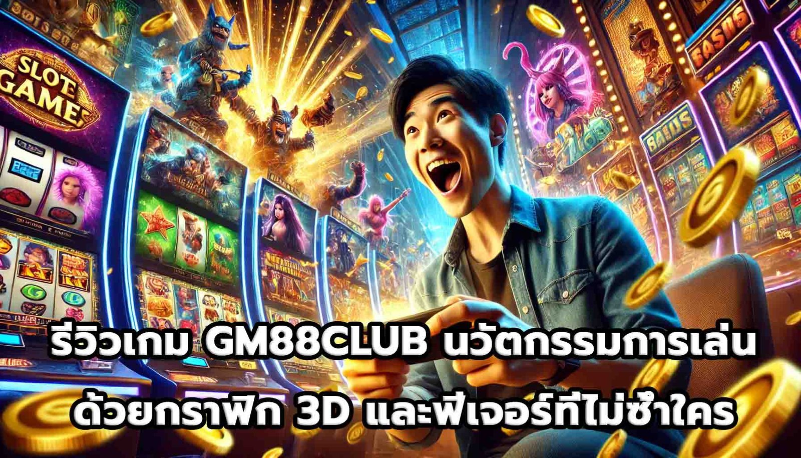 รีวิวเกม GM88CLUB นวัตกรรมการเล่นด้วยกราฟิก 3D และฟีเจอร์ที่ไม่ซ้ำใคร-13